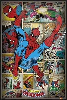 スパイダーマン ポスター Amazon.co.jp: 映画ポスター スパイダーマン コミックブック